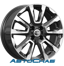 Диск iFree 6.5 16 4x100 D60.1 ЕТ50 (ZV 16 Vesta FL) (КС1026) Алмаз Черный